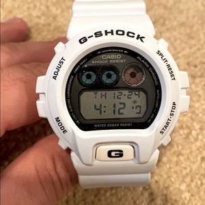 Men’s White G-Shock